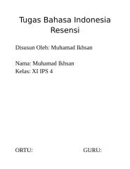 Tugas Bahasa Indonesia(RESENSI).docx