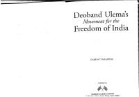 Deoband Ulama's Movement - 1.pdf