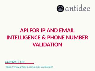 Email Validation API.pptx