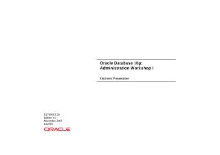Oracle Database 10g Administration Workshop I.pdf